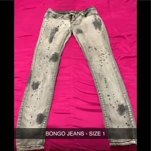 BONGO JEANS. SIZE 1
